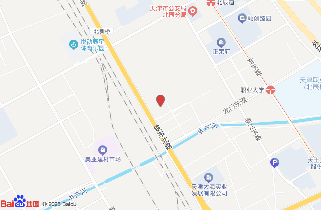 天津鸿盼磐建材有限公司公司位置地图